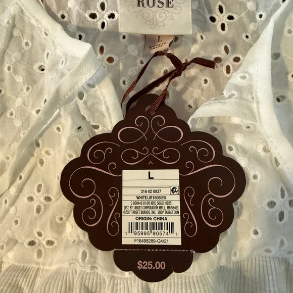 Knox Rose Women's Ribbed Tank Top White Sleeveless NWT - Picture 5 of 7